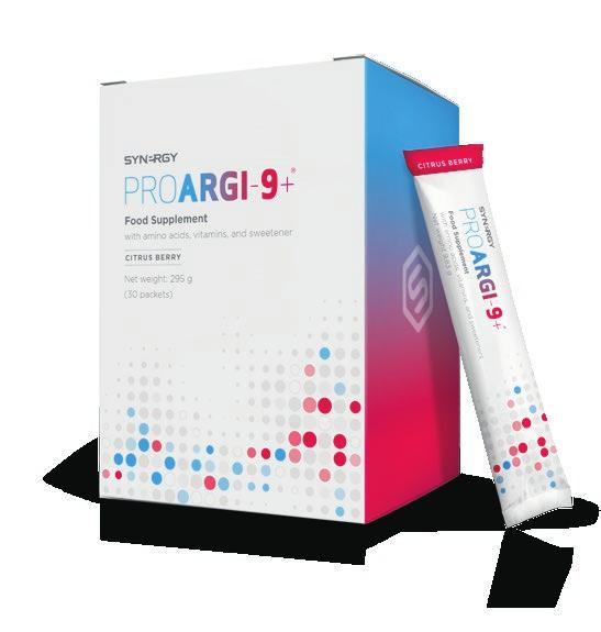 PROARGI-9+ ProArgi-9+ to opatentowana receptura firmy, która zawiera l-argininę, l-cytrulinę oraz pięć