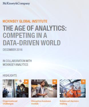 nalityka iznesowa przyszłość Raport McKinsey Global Institute (grudzień 2016) liczba absolwentów kierunków związanych z analityką danych będzie rosła o, a