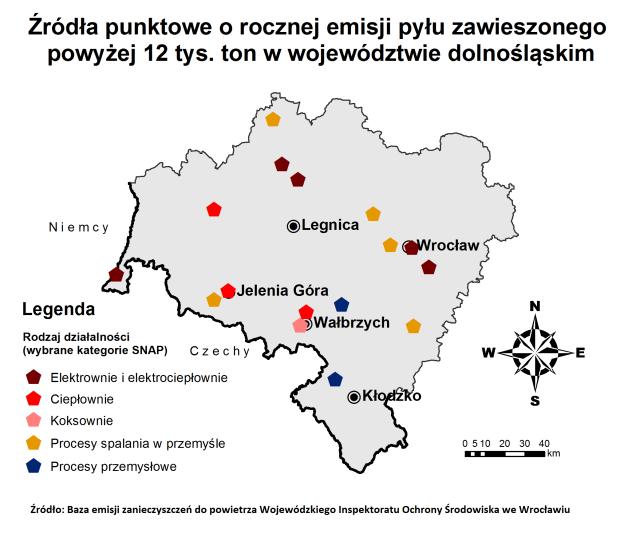 Od emisji do zanieczyszczenia powietrza 12 zakładów przemysłowych o największej uciążliwości (WIOŚ) Lp Zakład Adres Miejscowość PGE Górnictwo i Energetyka Konwencjonalna S.A. - Bełchatów - 1 ul.
