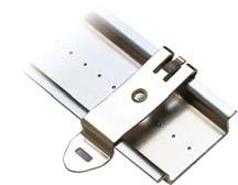 szyny ze stali nierdzewnej INOX, - dostępne szyny aluminiowe. DOSTĘPNE ODWROTNIE Z MAGAZYNU!