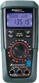 częstotliwości: 1 Hz do 2 khz, - funkcja rampy, - interfejs i METRAwin 90-2 oprogramowanie do kalibracji, - symulator przetwornika (źródło: 0.