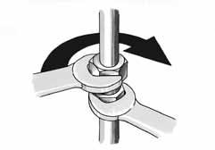 Instrukcja montażu łączników kołnierzowych Flange-Seal 8 9 10 Maszyna Parflange 1025: Podnieść dźwignię zaciskową. Maszyna Parflange 1050: Zwalnianie matrycy przebiega automatycznie.