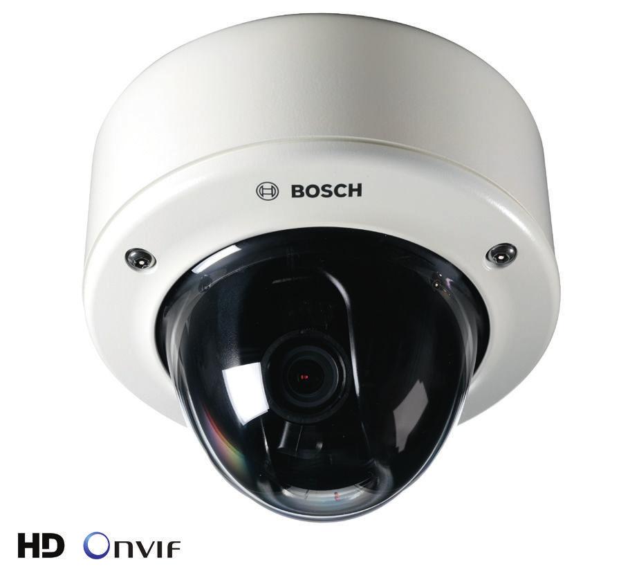 Wideo FLEXIDOME HD 1080p VR FLEXIDOME HD 1080p VR www.boschsecurity.