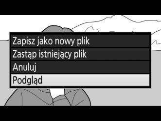 6 Wybierz koniec. Naciskaj L (Z/Q), aby przełączać pomiędzy narzędziem wyboru początku (w) a narzędziem wyboru końca (x), a następnie wybierz ostatnią klatkę zgodnie z opisem w kroku 5.