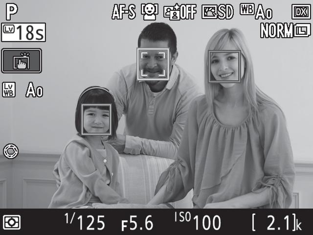 Ekran podglądu na żywo r t q w y e Element Opis 0 q Pozostały czas Czas pozostały do automatycznego zakończenia podglądu na żywo.