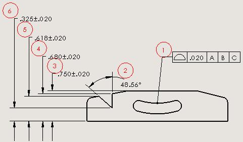 SOLIDWORKS Inspection Oryginalna numeracja odnośników Zmiana numeracji odnośników po usunięciu cechy 3. Można zastąpić to zachowanie za pomocą opcji Zapobiegaj automatycznej zmianie numeracji.