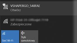 Wgranie programu na Drukarkę 3D Karta SD Drukarka VSHAPER GO wyposażona jest w kartę SD, umieszczoną na przednim panelu, obok wyświetlacza. Karta jest fabrycznie zamontowana w drukarce.