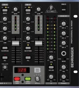 RACKS - korektor Behringer Ultragraph Pro z systemem