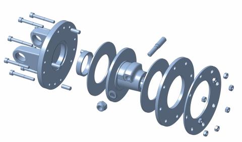 CZĘŚCI ZAMIENNE WAŁKI PRZEGUBOWO-TELESKOPOWE CZĘŚCI SPRZĘGŁA TS 1 3 TS 4 1 3/8"z6 1 3/8"z21 2 4 1 3/4"z6 1 3/8"z20 6 OZNACZENIE 007034R 1 Śruba sześciokątna TS M8x45 TS 3831111020376 8 007030R 1
