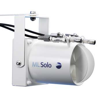 ML Solo Duża elastyczność Indywidualne ustawianie Wysokociśnieniowy system nawilżania powietrza ML Solo jest dedykowany w szczególności do pomieszczeń o skomplikowanych warunkach przestrzennych, np.