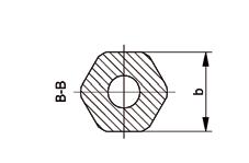 ŁĄCZNIKI - mocowanie kształtowe Akcesoria: 6kt16 ACX-0101701 Główne wymiary i