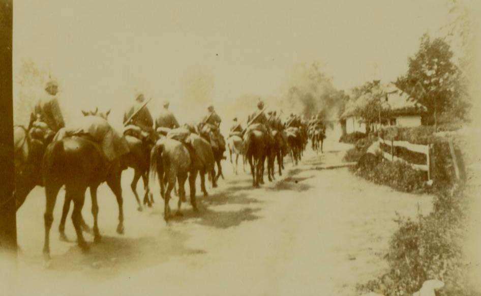 Wielki pożar Rejowca na początku XX wieku. Tragicznie w historii Rejowca zapisały się dni 9 i 10 sierpnia 1915 roku. Wycofujące się wojska rosyjskie podpalają Rejowiec.