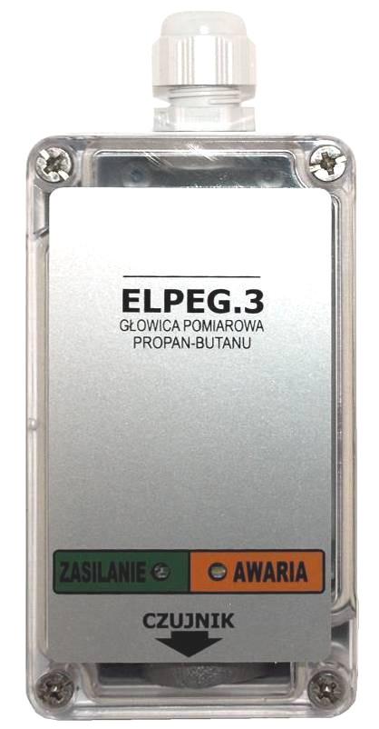 3. Zasada działania Rys. 1. Widok ogólny detektora ELPEG.3.1* Rys. 2. ELPEG.3.1 po zdjęciu pokrywy.