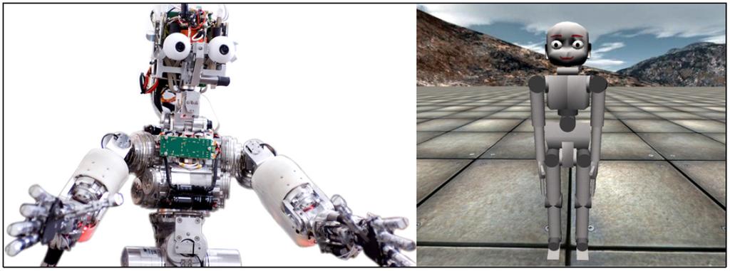Wykorzystanie biologicznych sieci neuronowych w rozwiązywaniu problemów automatyki i robotyki która łączy symulator impulsowych sieci neuronowych z robotem.