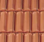 50 51 RUSTICO Popularna dachówka rustykalna. zakłady produkcyjne... minimalne zużycie/m²... sztuk/minipakiet... sztuk na palecie... ciężar palety... Dorfen 14,5 szt. 7 szt. 280 szt. ok.