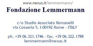 FONDAZIONE LEMMERMANN Stypendia dla osób ze znajomością j. Włoskiego http://www.nexus.