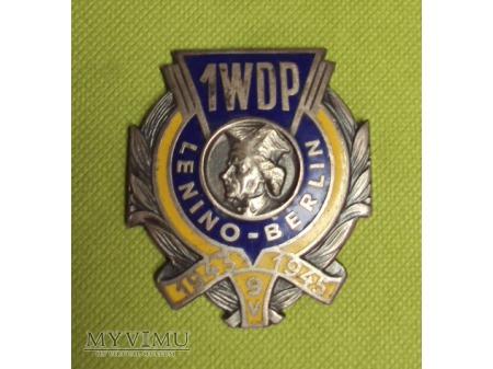 strona 1 Odznaka 1 Warszawskiej Dywizji Zmechanizowanej