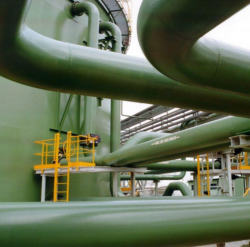 Mostostal Płock SA Zbiorniki przemysłowe Industrial tanks Budowa