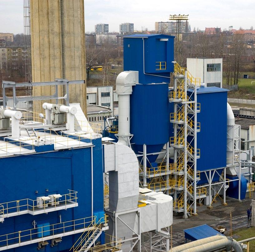 AMK Kraków Instalacja Odsiarczania Spalin metodą półsuchą w