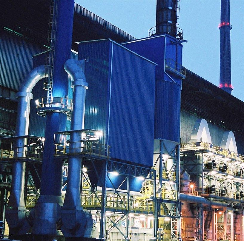 AMK Kraków Instalacja Odsiarczania i Odpylania Spalin dla pieców anodowych