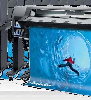 Drukarka HP Latex 315 (1,37 m) HP Latex Optimizer Wysoka jakość obrazu przy dużej prędkości Reaguje z atramentami HP Latex i błyskawicznie unieruchamia tusz na powierzchni druku Atramenty HP Latex