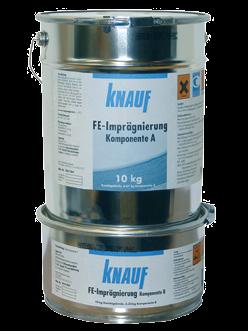 5355 Knauf Estrichgrund wiaderko 10 kg 36 155,00 KNAUF FE IMPRÄGNIERUNG FE Imprägnierung to dwuskładnikowa, niskowiskozowa żywica epoksydowa.