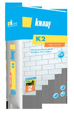 3,8 kg/m 2 przy płytce o formacie do 25 cm x 25 cm i pacy o wielkości zęba 8 mm. Produkt pakowany KN-WO. Koszt palety 29,50 PLN/szt. netto.