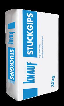 PLN/tona 476599 Knauf Stuckgips worek 30 kg 40 600,00 SYSTEMY WYKOŃCZENIOWE KNAUF GŁADŹ CEMENTOWA BIAŁA Cementowo-wapienna gładź szpachlowa biała do wnętrz i na zewnątrz.