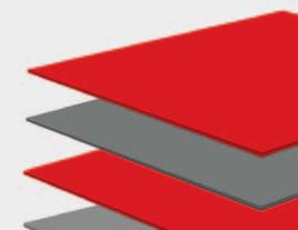 Syntetyczna membrana LDPE w kolorze czerwonym jako główna warstwa zabezpieczająca przed substancjami oleistymi, benzynami,