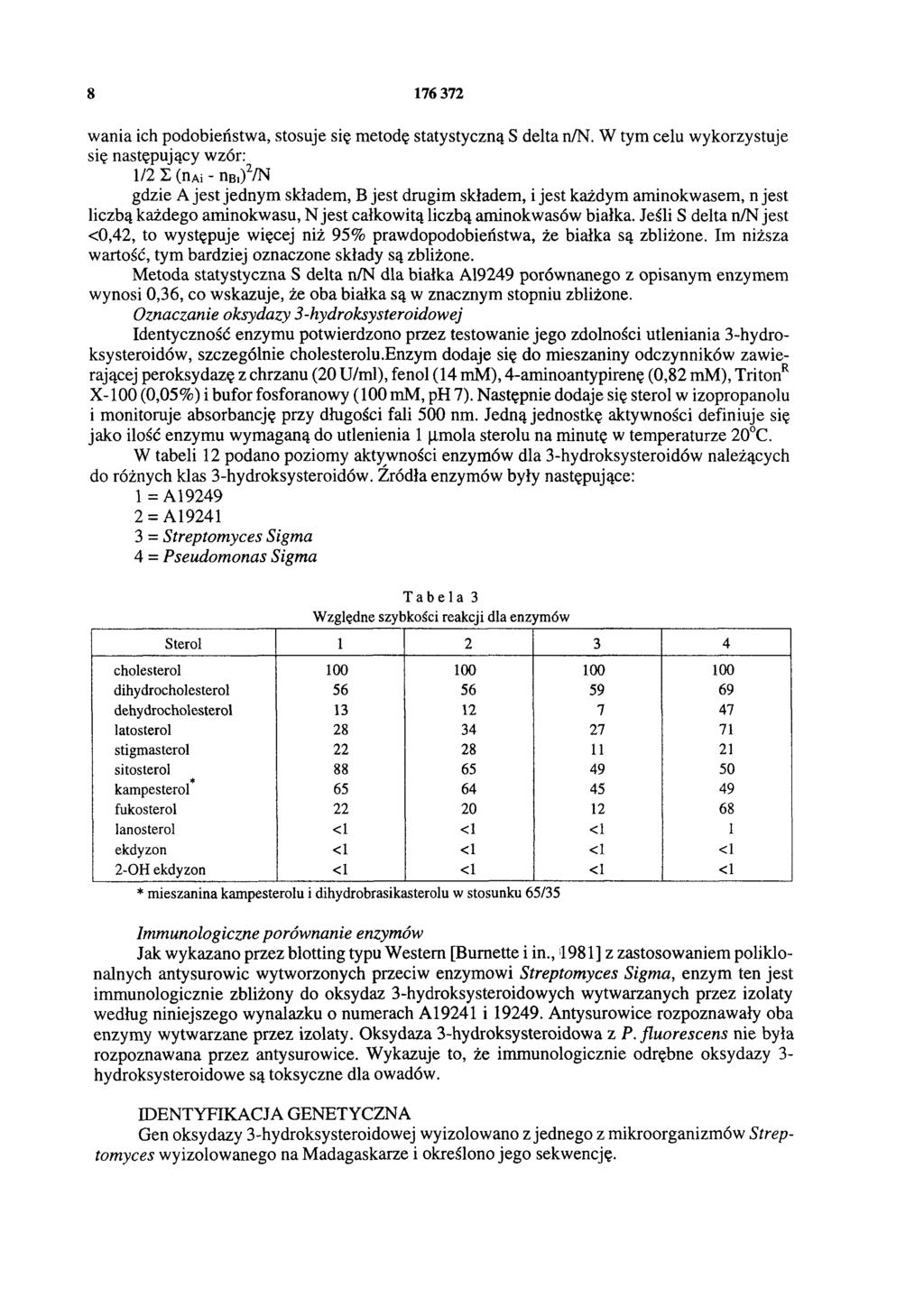 8 176 372 wania ich podobieństwa, stosuje się metodę statystyczną S delta n/n.
