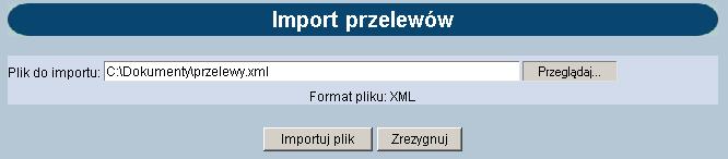 kontrahenta, Kwotę oraz Tytuł. Dane odczytane z szablonu mogą zostać poprawione przez użytkownika np. zmieniona kwota dokumentu.