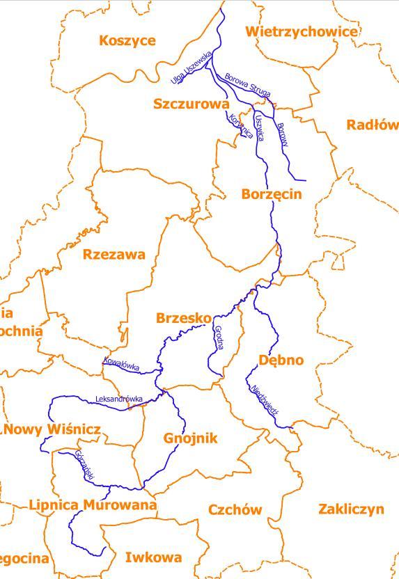 Gnojnik, Lipnica Murowana.
