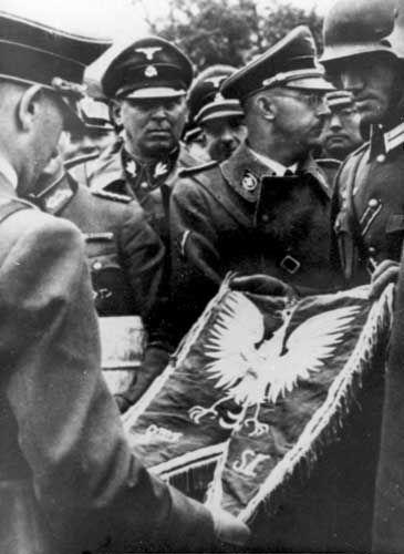 Adolf Hitler, Heinrich Himmler i SS-Obergruppenfuhrer Karl Wolff