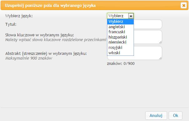 S t r o n a 18 Po uzupełnieniu formularza należy kliknąć przycisk Zapisz.