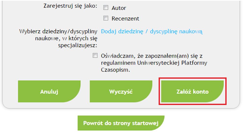 S t r o n a 7 Rysunek 5. Wizualizacja formularza Profil użytkownika Wyboru jednostki dokonujemy z listy rozwijanej.