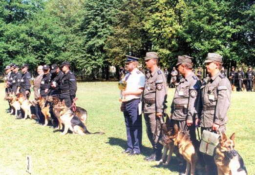 Uczestniczyło w nim 18 policjantów z psami. Zwycięzcą został sierż. Mieczysław Gawron.