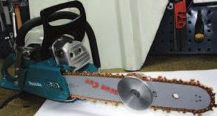 RATOWNICTWO 15 GDY LICZY SIĘ KAŻDA SEKUNDA: ŁAŃCUCH MAKITA RESCUECUT Łańcuch RescueCut MAKITA ustanawia nowe kryteria w ratownictwie.