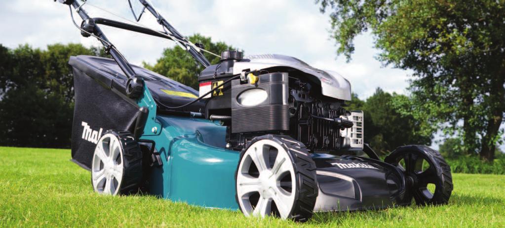 MAKITA ZAPEWNI WAM OGRÓD PIĘKNY JAK MARZENIE 19 Piękny, naturalnie zdrowy trawnik, zadbany ogród bądź doskonale przycięty żywopłot są nie tylko wyrazem indywidualnych oczekiwań i wyobrażeń, ale także