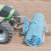 Proste sterowanie zapewnia dobrą kierowalność ciągnika przy optymalnym przeniesieniu ciężaru wału na glebę.