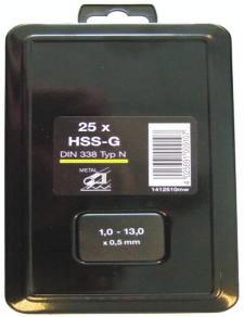 mm z³/komplet 1,0-10,0 19 0,5 39,96 1,0-13,0 25 0,5 83,38 Profesjonalne HSS-G szlifowane