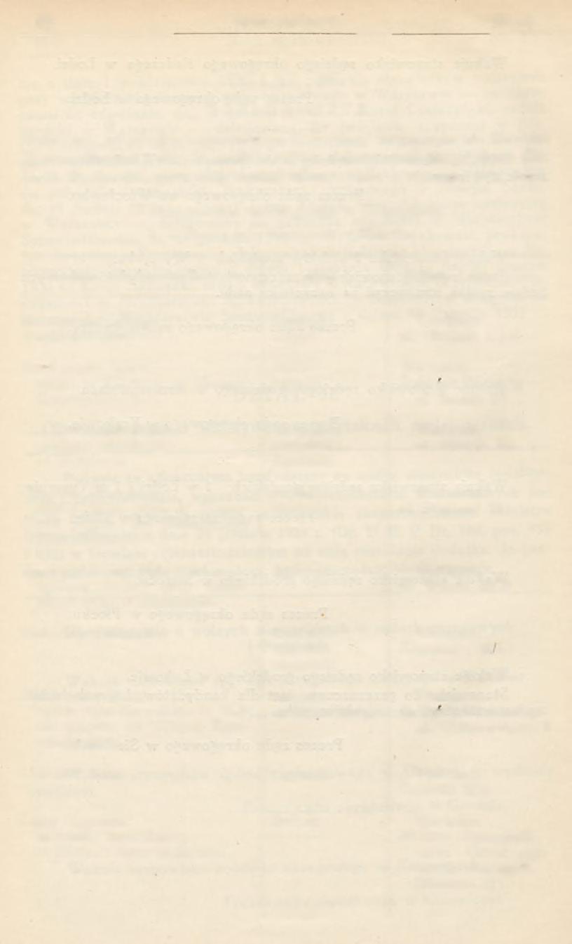 DZIAŁ IV. OGÓLNA LISTA tłumaczów przysięgłych ustanowionych na mocy rozporządzenia Ministra Sprawiedliwości z dnia 24 grudnia 1928 r. o tłumaczach przysięgłych (Dz, U, R. P.