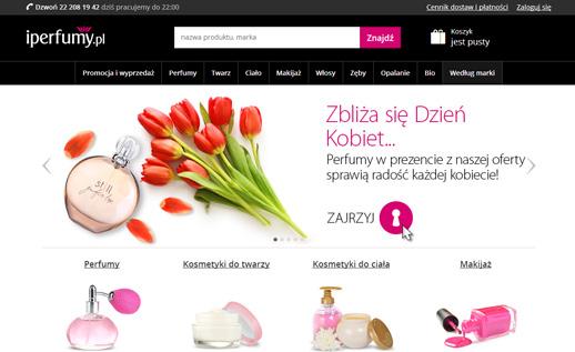PIERWSZA TRÓJKA ZDROWIE I URODA IPERFUMY.PL 33,31 Zwycięski sklep w kategorii Zdrowie i uroda obronił pozycję lidera z poprzedniego Rankingu Opineo. Sklep Iperfumy.