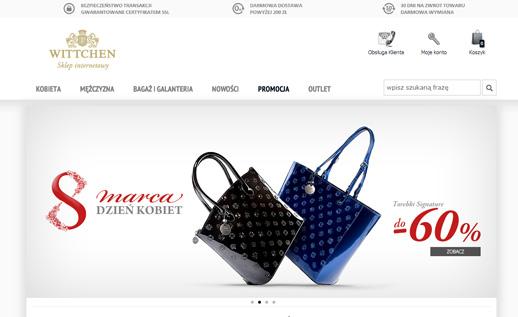 PIERWSZA TRÓJKA ODZIEŻ I OBUWIE SKLEP.WITTCHEN.COM 23,25 Główną misją firmy Wittchen jest umiłowanie piękna tworzenie wyjątkowo eleganckich rzeczy.