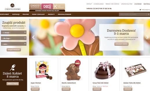 PIERWSZA TRÓJKA ŻYWNOŚĆ CHOCOLISSIMO.PL 17,67 Eksperymentują ze smakiem, odkrywają nowe receptury i łączą składniki. Twórcy marki Chocolissimo nie tylko produkują i sprzedają czekoladę.