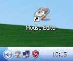 Poprzez zaznaczenie Launch Mouse Editor (Uruchom edytor myszy), po zakończeniu procesu instalacji i kliknięciu Finish (Zakończ), zostanie uruchomiony edytor myszy. 7.