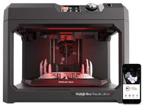 o yuqi6m Velleman K8400 cqbbam 8rrxIs MakerBot Replicator+ 4H2z1B Przegląd drukarek 3D Przestrzeń robocza: (18,0 20,0 19,0) cm Stół roboczy: wymienna nakładka BuildTak Prędkość wydruku: 30 120 mm/s