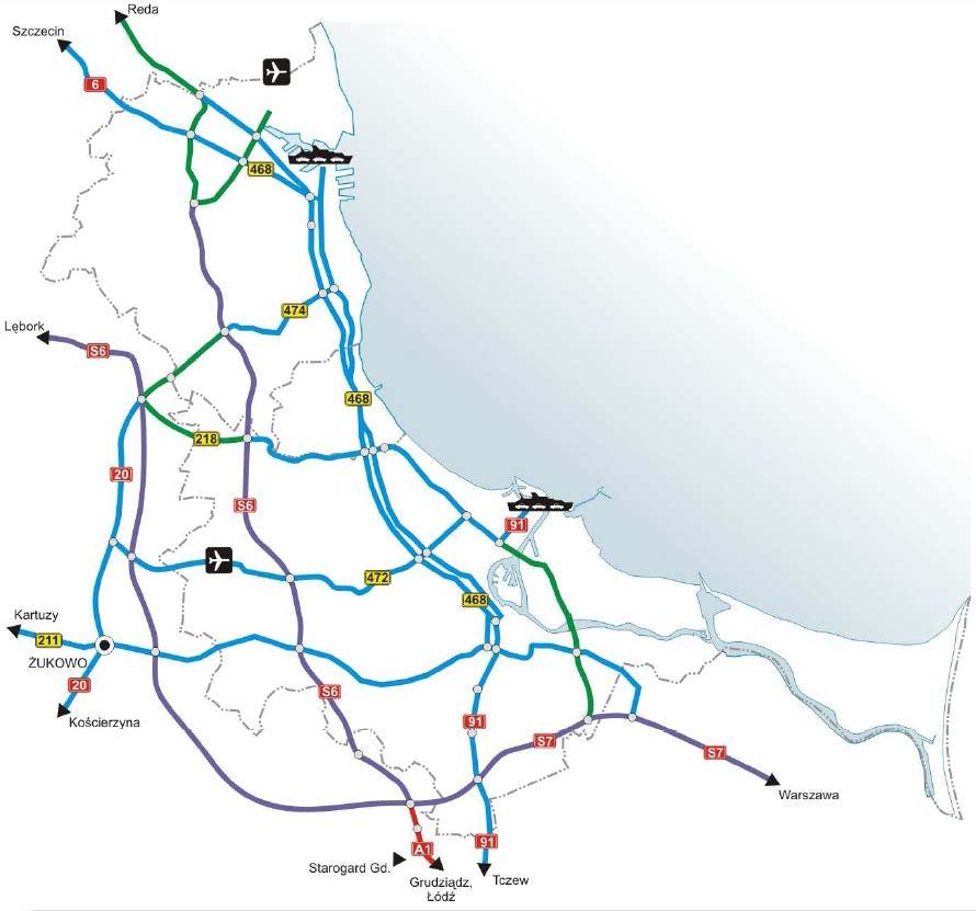 Strategiczny Program Transportowy dzielnicy Południe w mieście Gdańsku