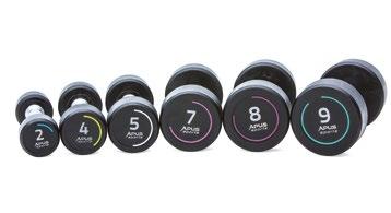 Palladium Hantle Palladium 1kg-10kg materiał: poliuretan, stal Poliuretanowe hantle o