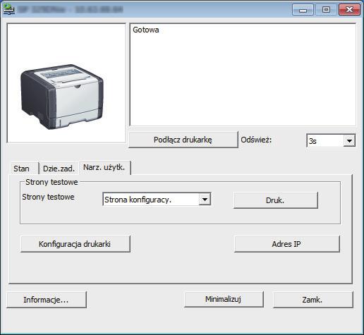 Konfigurowanie ustawień za pomocą programu Smart Organizing Monitor 1. Zainstaluj i uruchom program Smart Organizing Monitor. Więcej informacji o procedurze w systemie Windows, patrz Setup Guide.