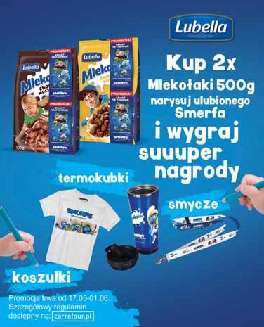 Słodycze dla dzieci WEDEL 50-52,7 g 3,78-3,98/100 g 1 Płatki śniadaniowe MLEKOŁAKI 500 g 11,98/kg 5 Cukierki czekoladowe
